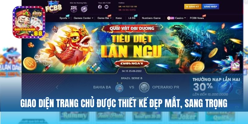 FCB8 – Sân chơi Cá Cược Uy Tín, Hàng Đầu Châu Á
